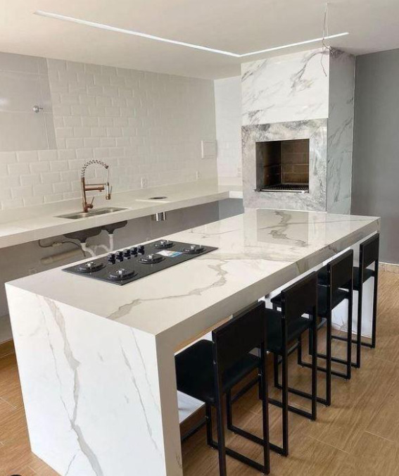 Countertop for New-Torano-White-Sintered in Kedah